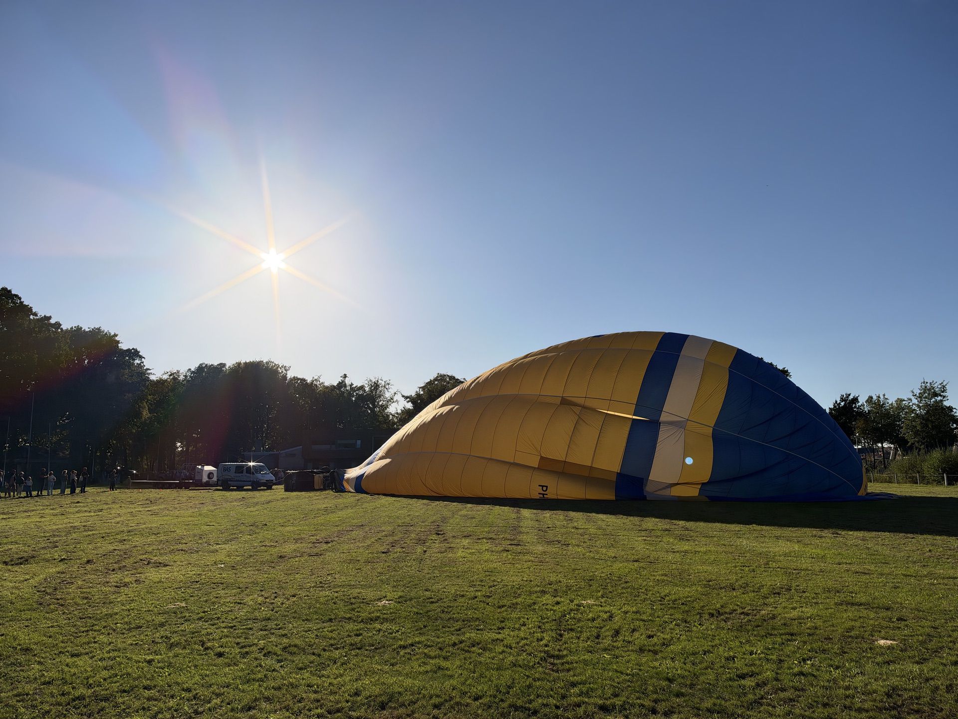 Ballon vaart Deventer naar Haarle